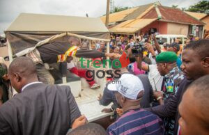 Photos: Edo Governor Okpebholo Rescues Accident Victims on Benin–Auchi Road