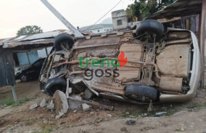 Nigerian Man and Friends Survive Horrific Car Crash in Miraculous Escape
