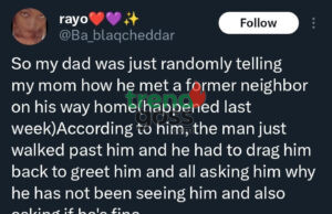 Shock as Man Greets Neighbour Who Died Four Months Ago – Daughter Shares Chilling Story