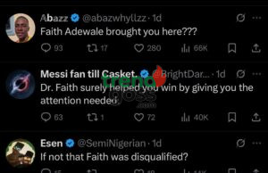 BBNaija Winner Imisi Faces Backlash Over Viral Tweet Fans Say Targets Disqualified Housemate Faith Adewale