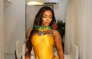 Toyin Abraham Screams As Mercy Gifts Her ₦1 Million At Toke Makinwa’s Baby Dedication