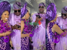 VIDEO: Israel DMW Photobombs Iyabo Ojo at Mercy Aigbe’s Event