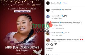 Bucci Franklin Loses Mother, Announces Death on Instagram