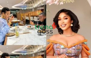 Tonto Dikeh Celebrates First Official Family Date With Son