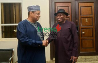 2027 Moves Begin? Details Emerge as Jonathan Meets ADC Presidential Hopeful Hayatu-Deen