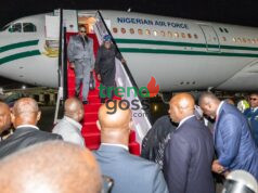 Tinubu Lands in Kenya as Africa-France Summit Begins