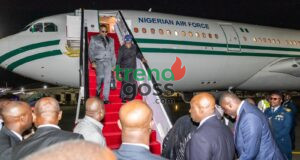 Tinubu Lands in Kenya as Africa-France Summit Begins